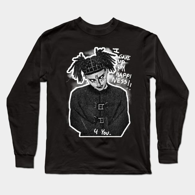 KVLI3N "HAPPINESS" Long Sleeve T-Shirt by KVLI3N